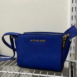Michael Kors Royal Blue Crossbody Bag